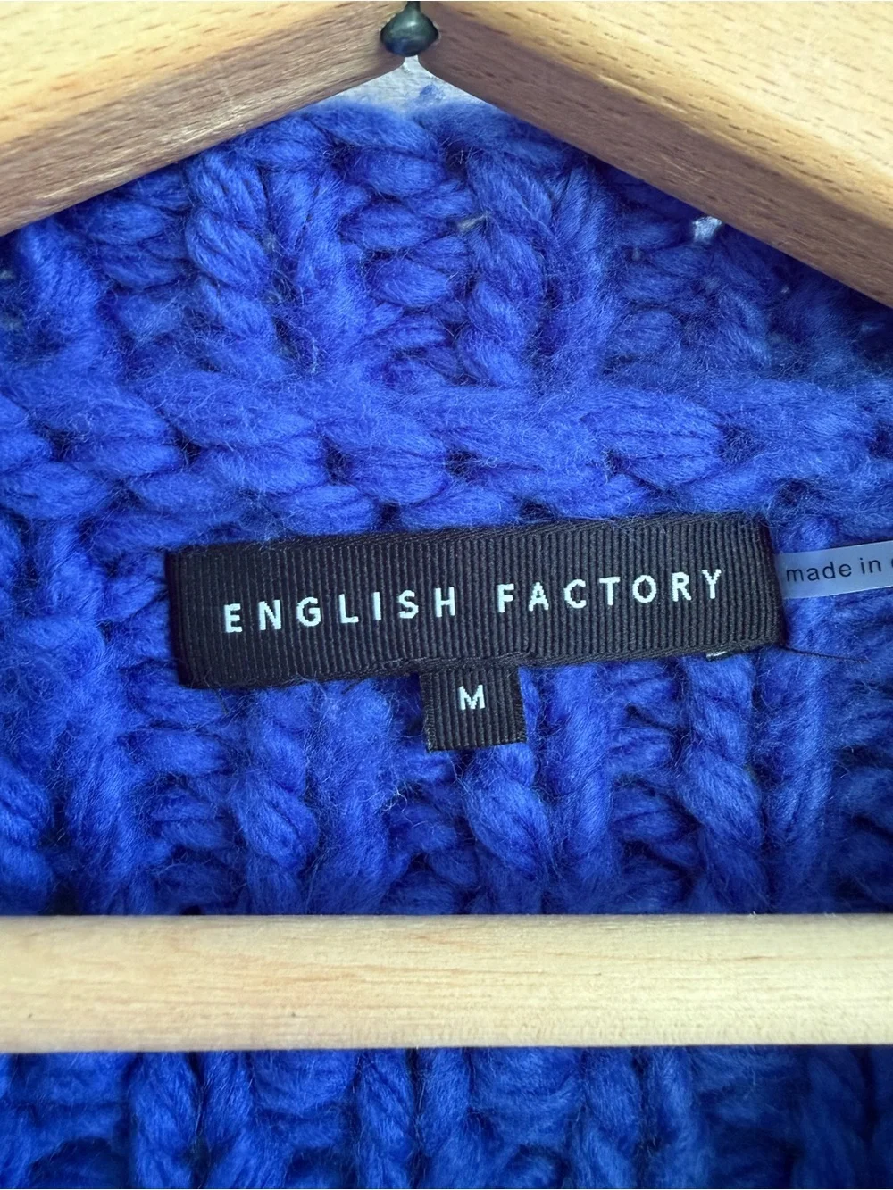 English Factory - Chunky Knit Sleeveless Sweater